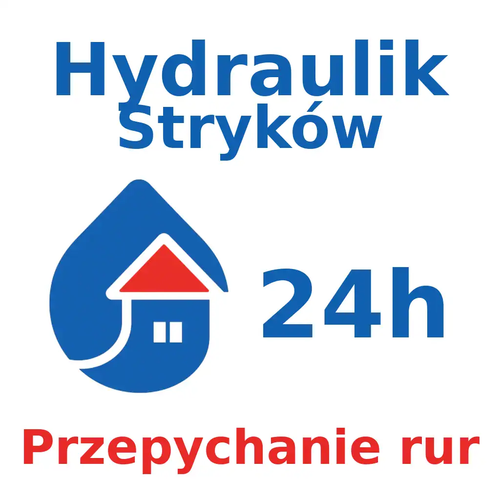 Hydraulik Stryków – 24h, przepychanie rur